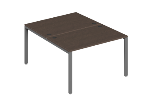 Бенч-система на 2 места, цвет темный дуб