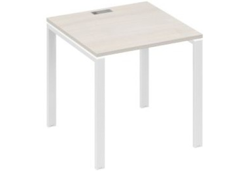 Стол письменный Мира Нумо, цвет дуб шамони + белый