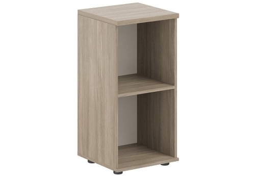 Стеллаж/корпус шкафа низкого с задней стенкой HDF Индиго Вуд, цвет дуб темный