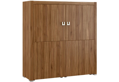 Шкаф средний, цвет орех