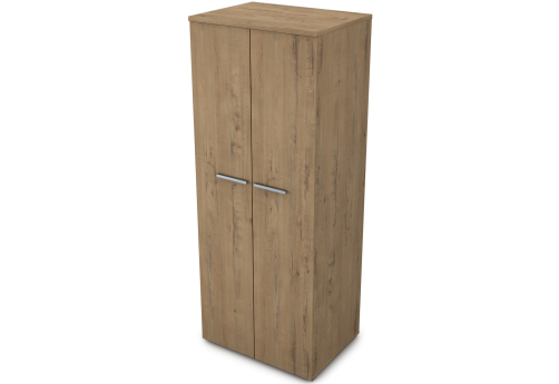 Гардероб глубокий (штанга овальная) Платинум Персонал, цвет тиковое дерево