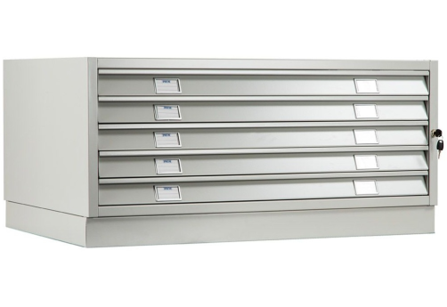 Картотека МФ1141 (низ), цвет серый полуматовый