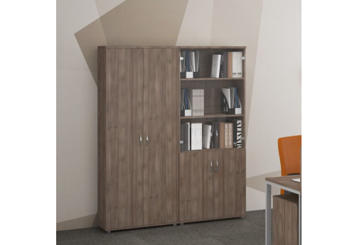 Группа шкафов Прайм, цвет шамони темный