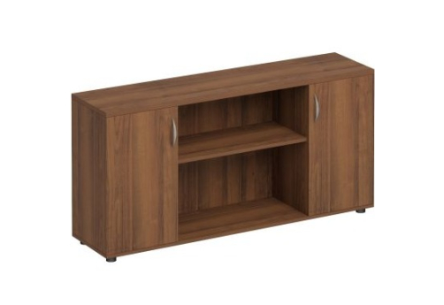 Шкаф комбинированный низкий Прайм, цвет орех