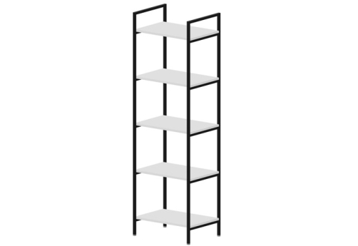 Стеллаж 1 секция Киви, цвет белый