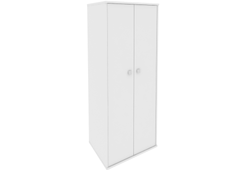 Гардероб глубокий, цвет белый