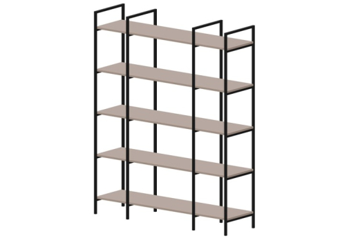 Стеллаж 3 секции Киви, цвет тортора