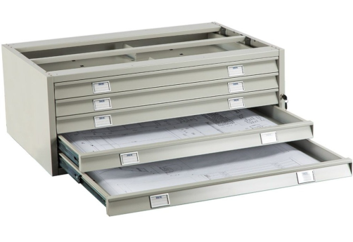 Картотека МФ1136 (промежуточная секция), цвет серый полуматовый