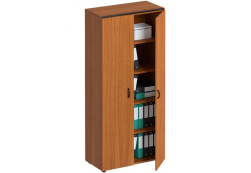 Шкаф для документов закрытый Линси, цвет орех