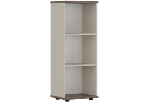 Стеллаж узкий, цвет шамони темный