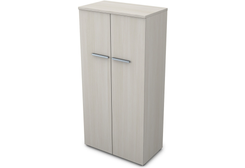 Шкаф средний закрытый Платинум Персонал, цвет слоновая кость