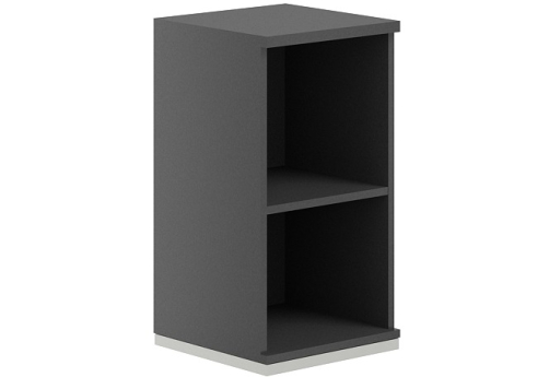 Стеллаж 2 уровня Фламинго, цвет антрацит