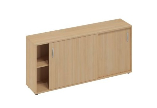 Шкаф-купе низкий Мира Нумо, цвет натуральный дуб