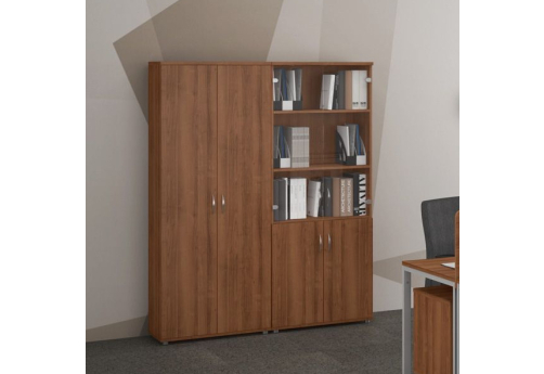 Группа шкафов Прайм, цвет орех