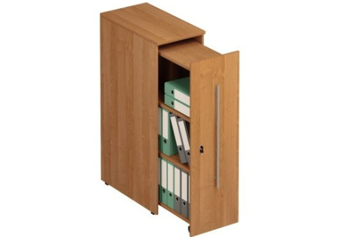 Стеллаж вертикальный с замком правый Тарли, цвет ольха