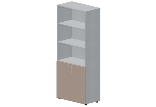 Шкаф высокий (3 открытые полки) Киви, цвет тортора
