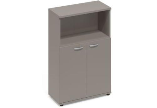 Шкаф средний полузакрытый Мира Нумо, цвет мокко премиум