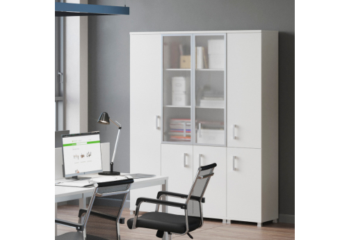 Группа шкафов Сканди Белый, цвет белый