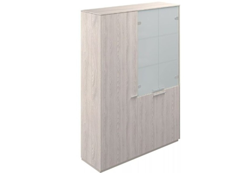 Шкаф комбинированный (гардероб + для документов), цвет ясень