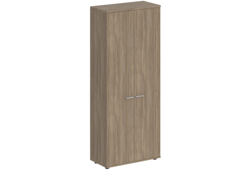 Гардероб с задней стенкой ЛДСП Индиго Вуд, цвет дуб темный