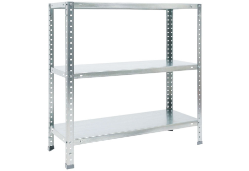 Стеллаж оцинкованный СФ1181, цвет серый