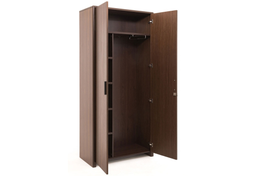 Гардероб Лестер, цвет орех