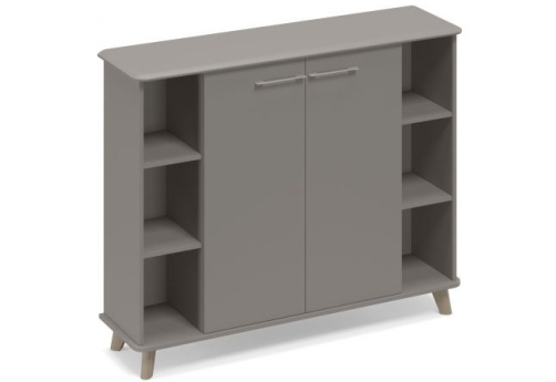 Шкаф средний полузакрытый Види Вуд, цвет мокко