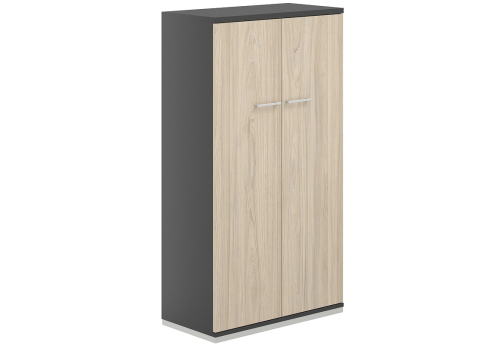 Шкаф 4 уровня Фламинго, цвет антрацит + акация