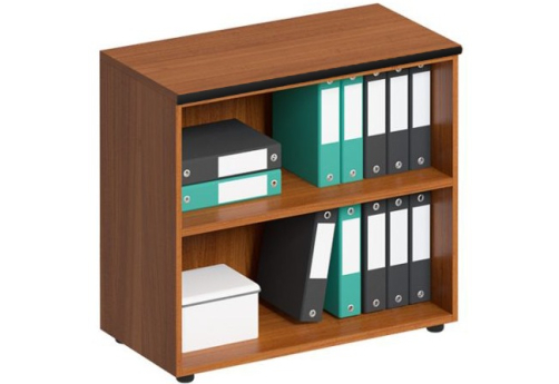 Стеллаж низкий Линси, цвет орех