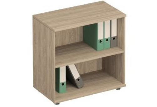 Стеллаж низкий широкий Тарли, цвет вяз светлый