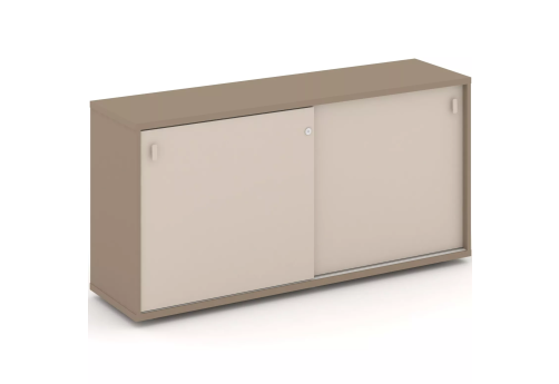 Шкаф-купе приставной, цвет латте + капучино