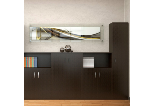 Группа шкафов Антрацит, цвет венге