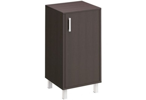 Шкаф низкий узкий правый без замка Сидней, цвет венге