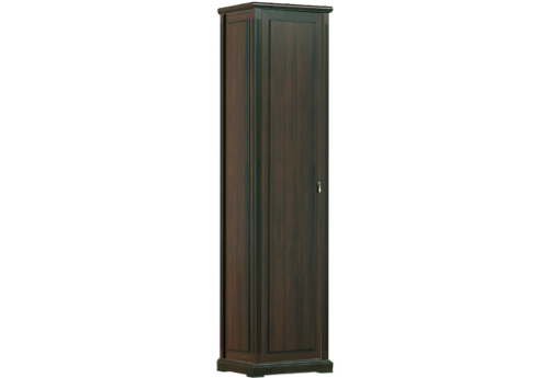 Гардероб одностворчатый, цвет темный дуб