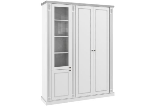 Шкаф комбинированный (вариант 1), цвет белый