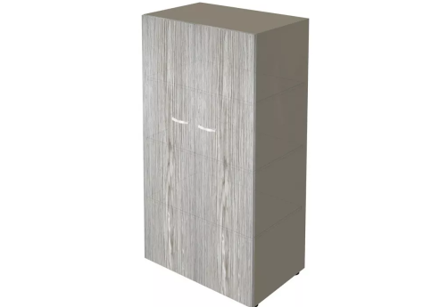 Шкаф средний с глухими фасадами, цвет светлый мокко