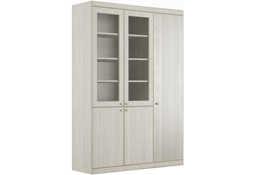 Шкаф с отделением для одежды высокий Аврора, цвет светлый дуб