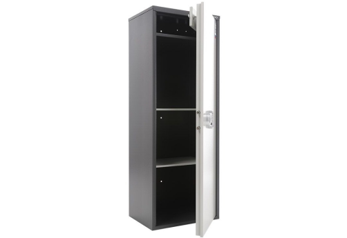 Шкаф бухгалтерский МФ1008, цвет графит + светло-серый