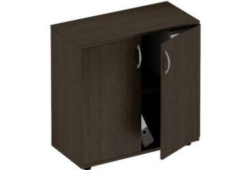 Шкаф низкий широкий закрытый Тарли, цвет венге