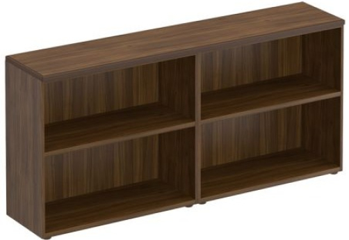 Стеллаж низкий Фиеста, цвет орех