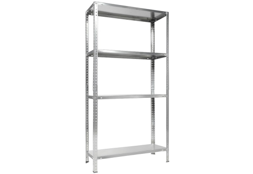 Стеллаж оцинкованный СФ1180, цвет серый