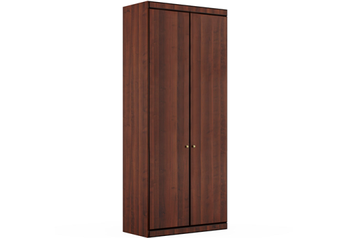 Гардероб высокий Шарден, цвет темный орех