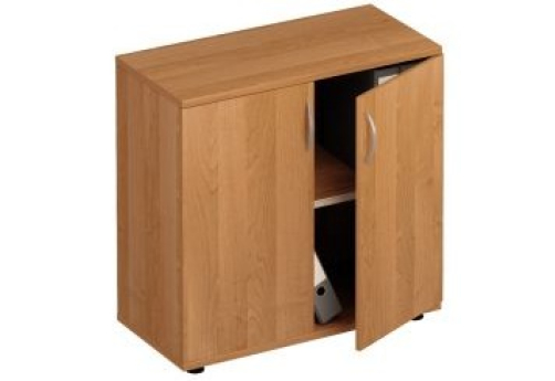 Шкаф низкий широкий закрытый Тарли, цвет ольха