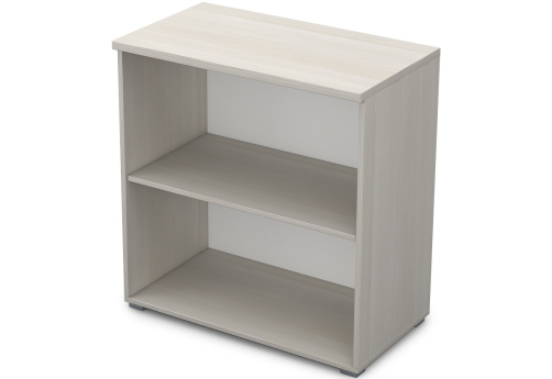 Стеллаж низкий Платинум Персонал, цвет слоновая кость