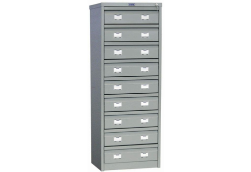 Картотека МФ1029, цвет серый шагрень