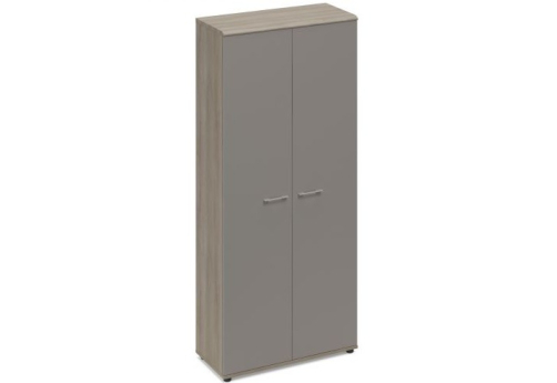 Шкаф закрытый Види Вуд, цвет вяз + мокко