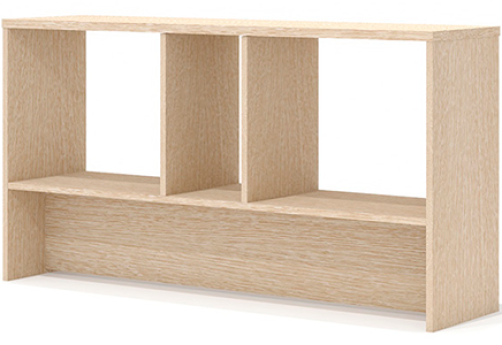 Стеллаж низкий широкий Джерси, цвет дуб