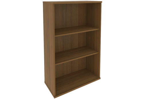 Стеллаж средний открытый, цвет орех