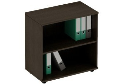 Стеллаж низкий широкий Тарли, цвет венге