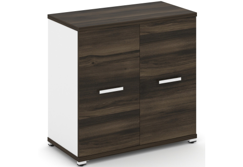 Шкаф одна широкая секция 2 ниши (2 фасада ЛДСП, 2 ниши) Динен, цвет дуб мали-белый